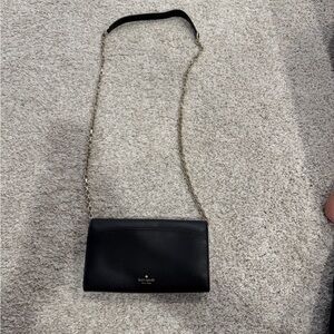 Kate Spade Black and Gold Crossbody Bag